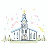 教会のイラスト